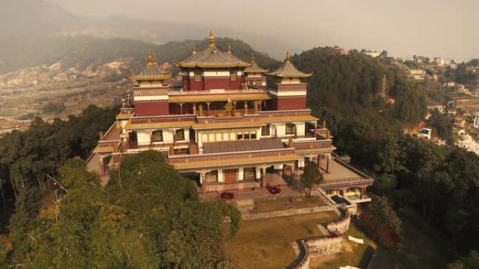 尼泊尔富拉里·贡巴的Pullahari修道院