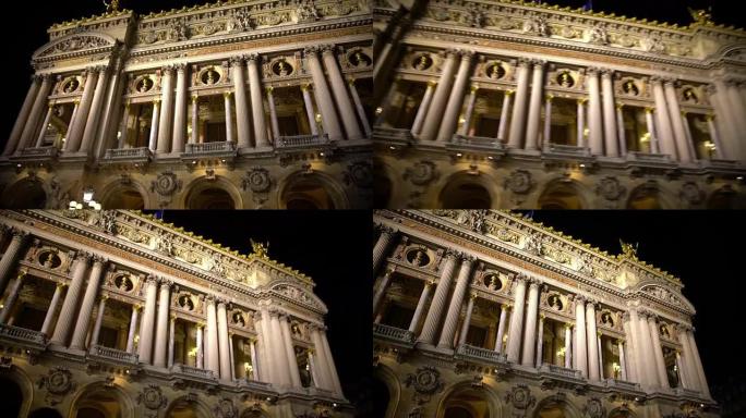 巴黎照明歌剧院高白柱，古建筑