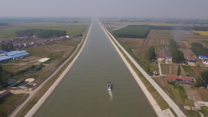 运河 江汉运河    河道  水渠  船