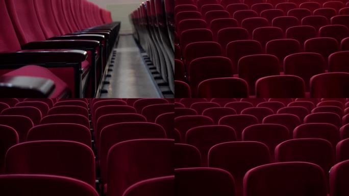 会场座椅空镜头艺术化