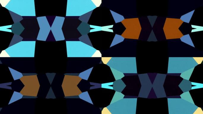 惊人的迷幻万花筒形状，非常适合为音乐视频增添一丝迷幻感。