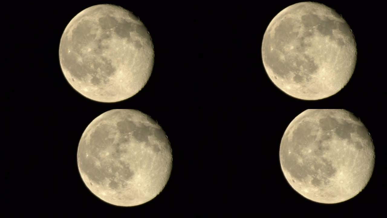 满月望远镜拍摄15