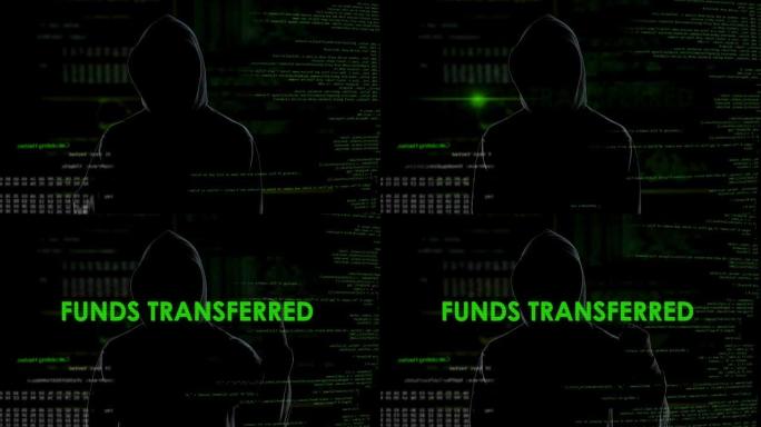 男性黑客转移资金，货币系统保护，网银错误