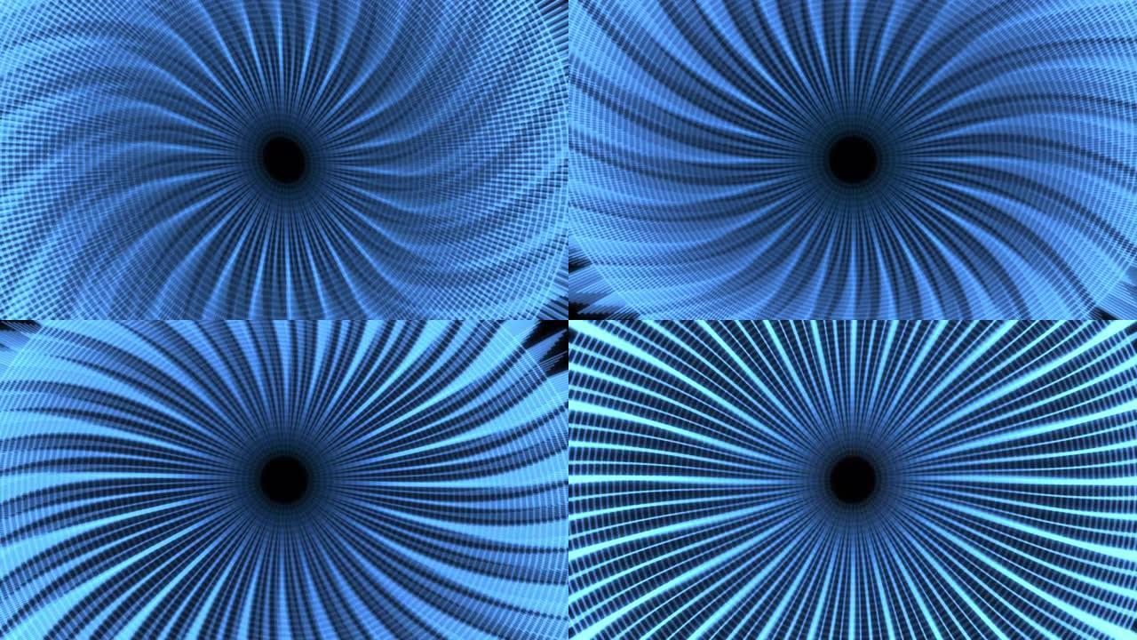几何花音频反应运动图形紫色蓝色VJ循环动画背景
