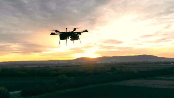 创新技术和无人机。无人机在农业中的应用。