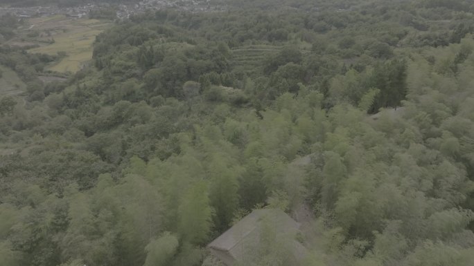 皖南山村航拍