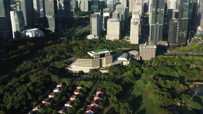 深圳高尔夫城市风景