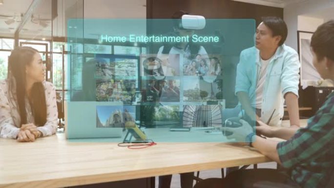 人们开发虚拟现实智能家居控制器来控制电视和家用电器