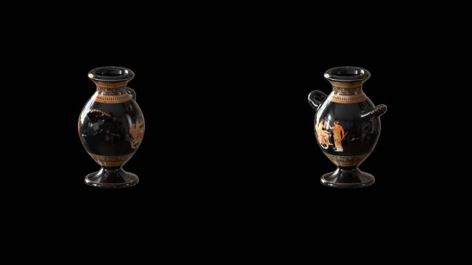 希腊罐子  罐子 瓷器 文物 古希腊