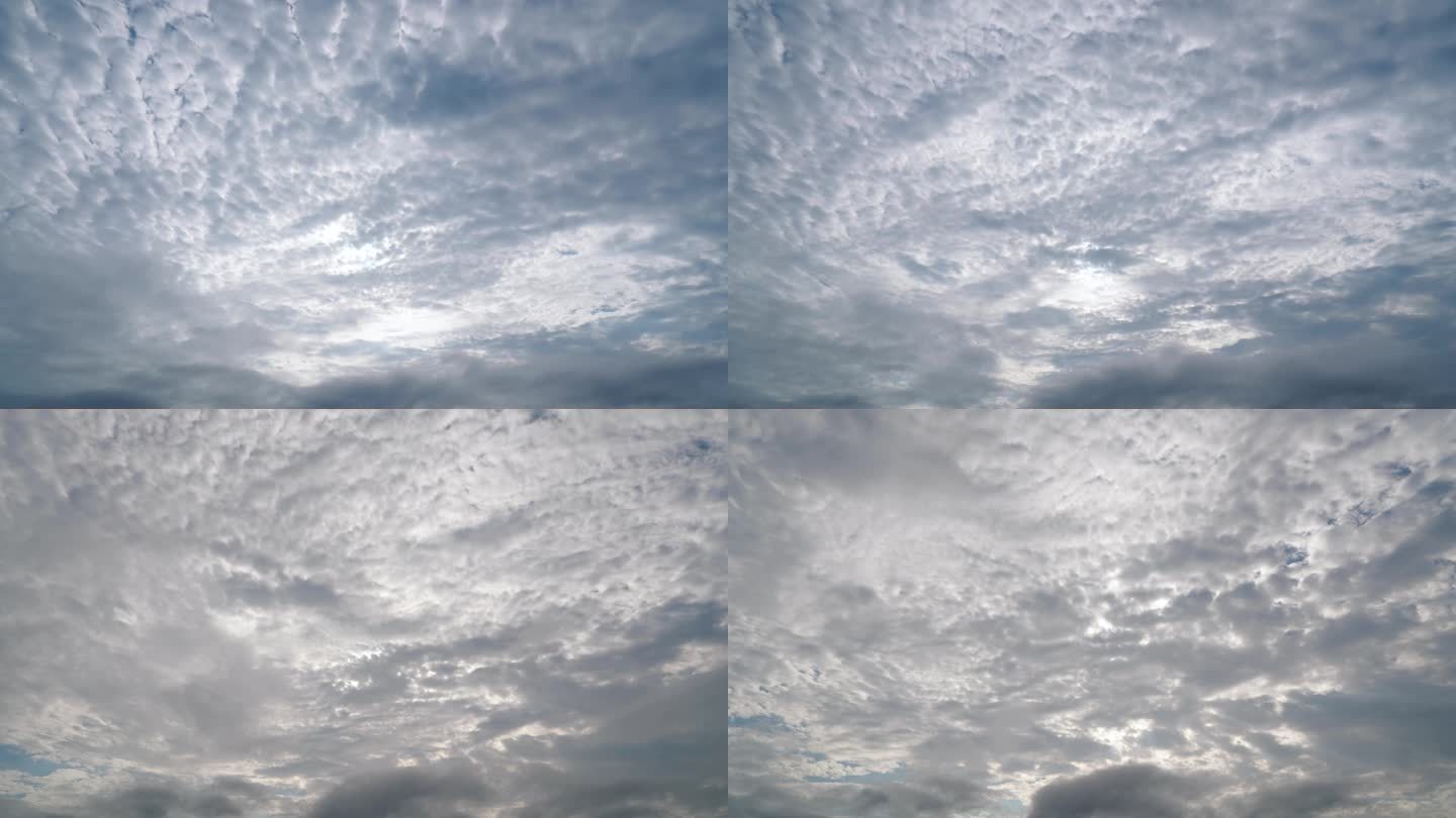 阳光云朵延时天空云层变化时间流逝丁达尔光