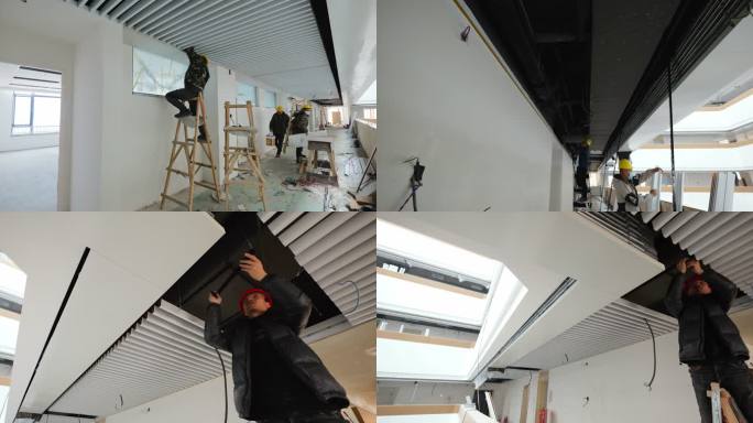 项目装修装饰工程的吊顶施工