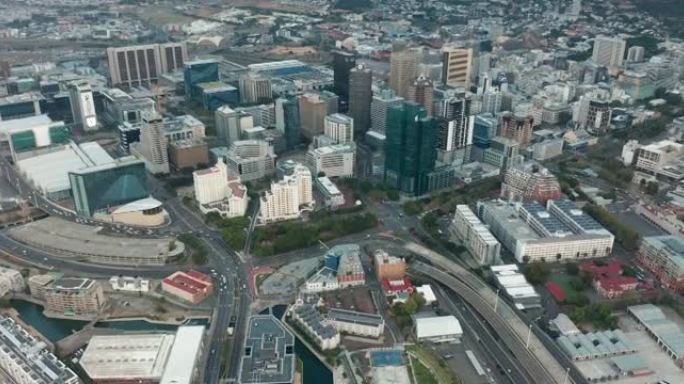 南非开普敦共和国的鸟瞰图