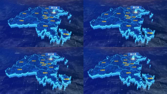 福州市连江县蓝色三维科技区位地图