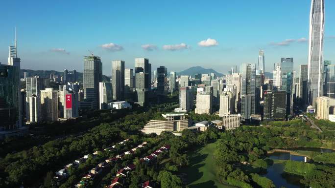 深圳高尔夫城市风景