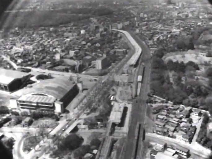 1963年日本 道路建设 高架桥