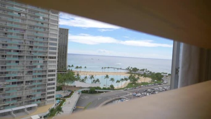 以180fps的慢动作显示夏威夷的百叶窗