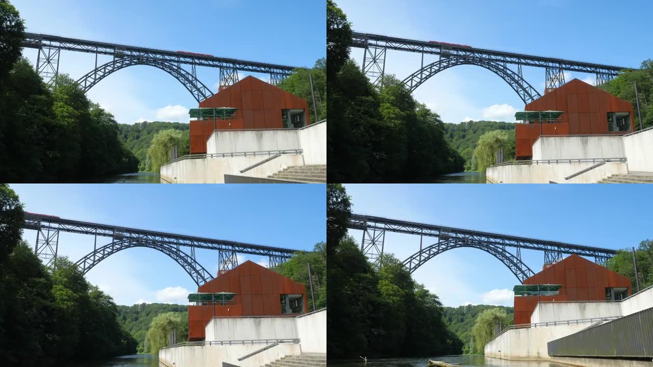 Mungstener桥，m ü ngstener br ü cke，索林根，德国Wupper河。