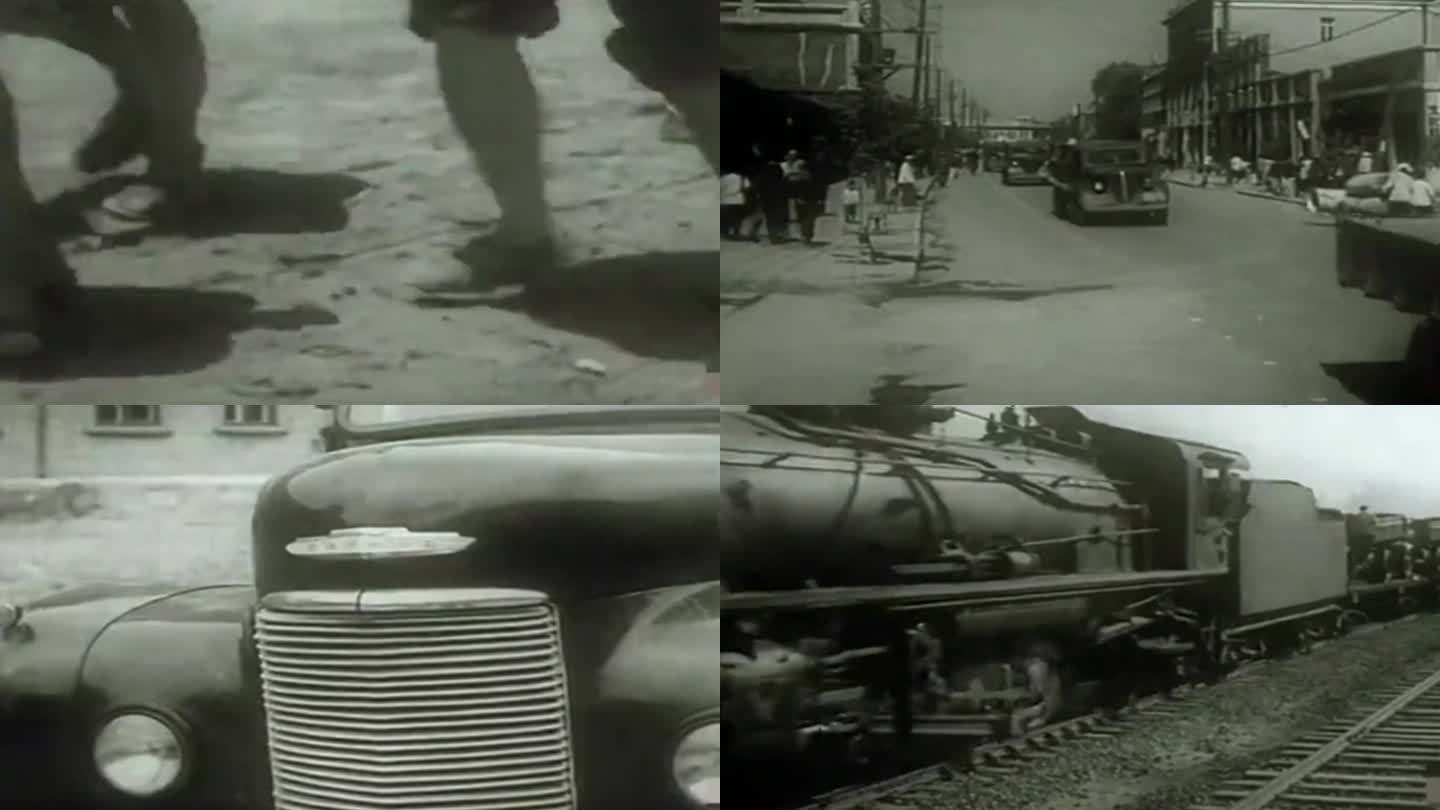 50年代中国汽车生产制造影像1