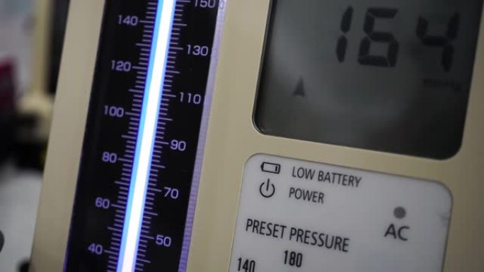 血压机科研研发器材血压视频素材