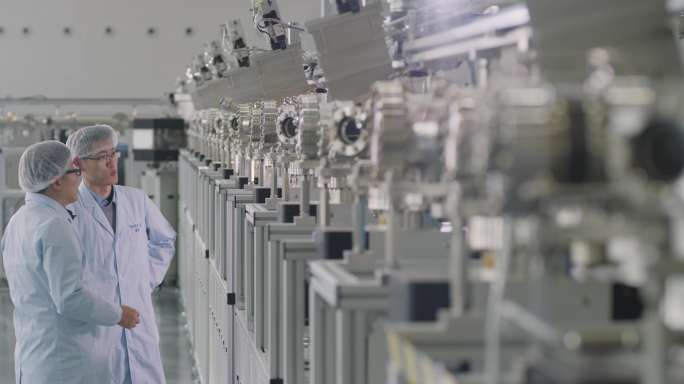 纳米材料生产线 现代工厂 高科技生产