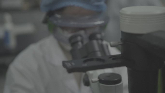 生物技术实验室科技 基因科学显微镜诊断