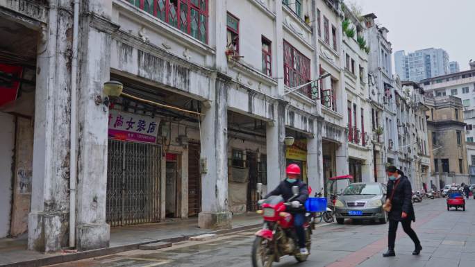 【正版素材】梧州骑楼城1690