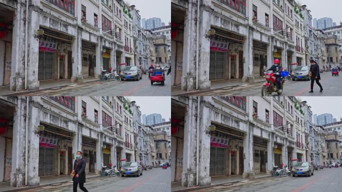 【正版素材】梧州骑楼城1690