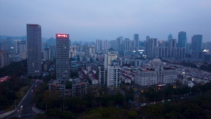 柳州 文昌大桥 夜景 河东公园 萝卜洲