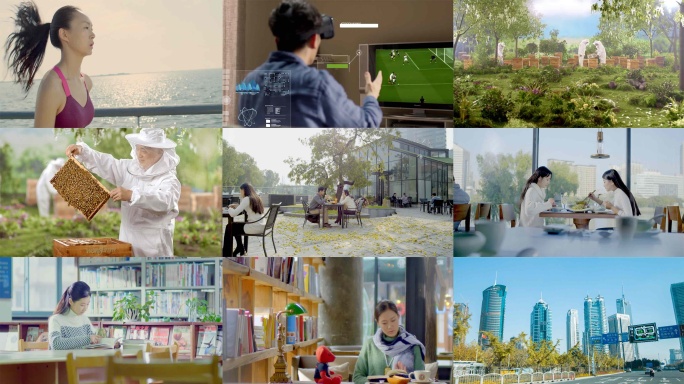 物联网应用城市人文开车第一视角合集4K