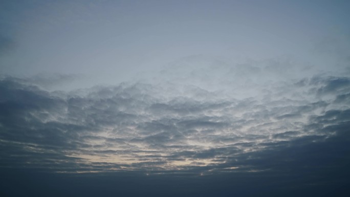 夜晚天空乌云变化延时乌云形成天气变化气象