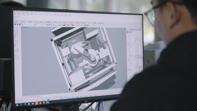 设计师加班 工业设计 3D造型软件操作