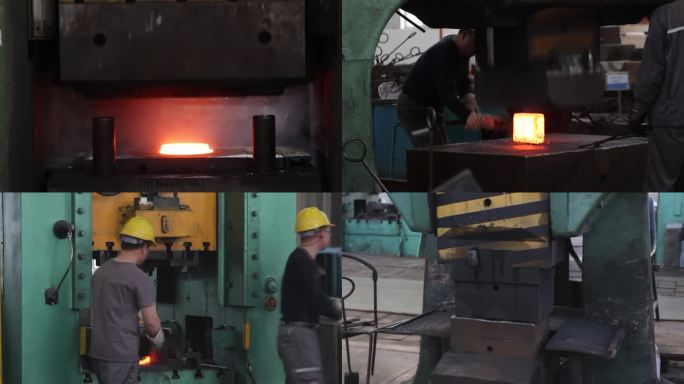 锻造生产车间场景