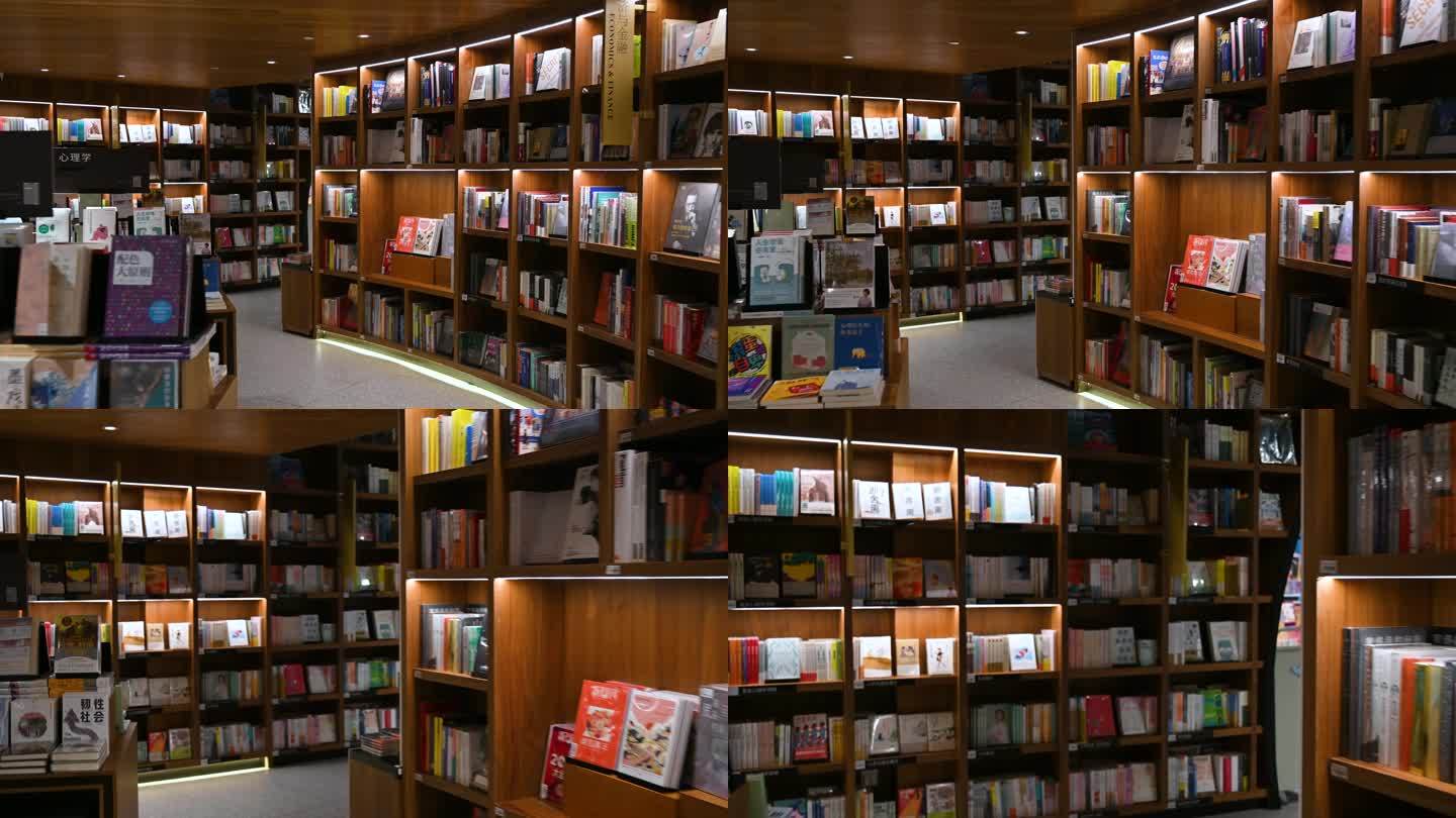 书店探店环境特写
