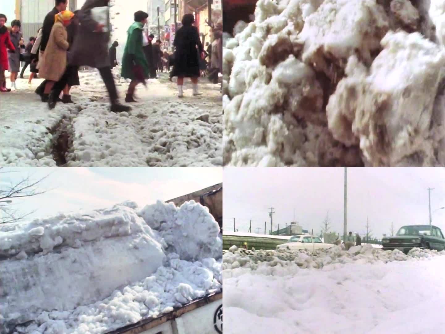 1969年日本东京积雪