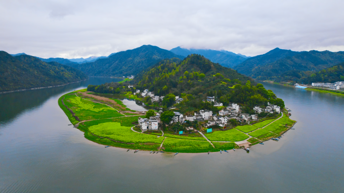 新安江山水画廊航拍