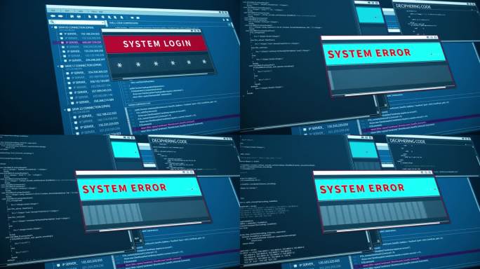 系统错误特效电脑报错