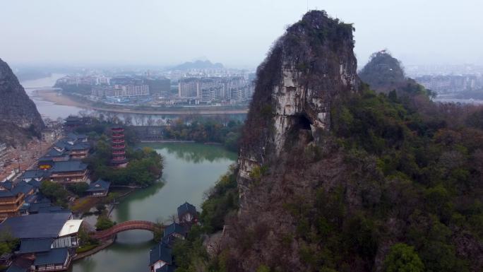 桂林 木龙湖 叠彩山 御春园