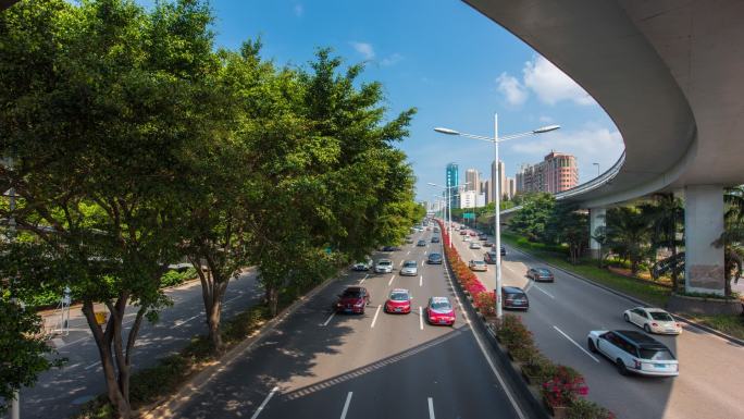 深圳城市道路滨河路