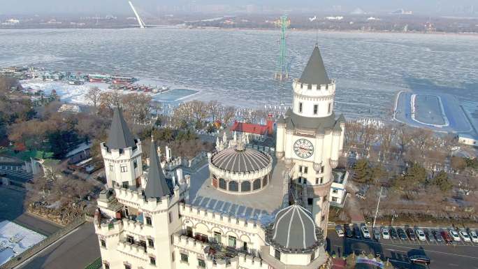 哈尔滨 俄式建筑 天鹅城堡