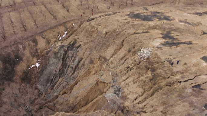 采煤沉陷区地质探查航拍