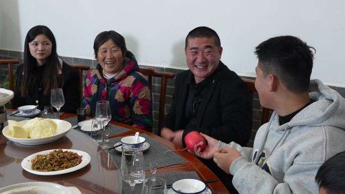 孝昌年夜饭 吃年夜饭 孝昌做饭 农村做饭