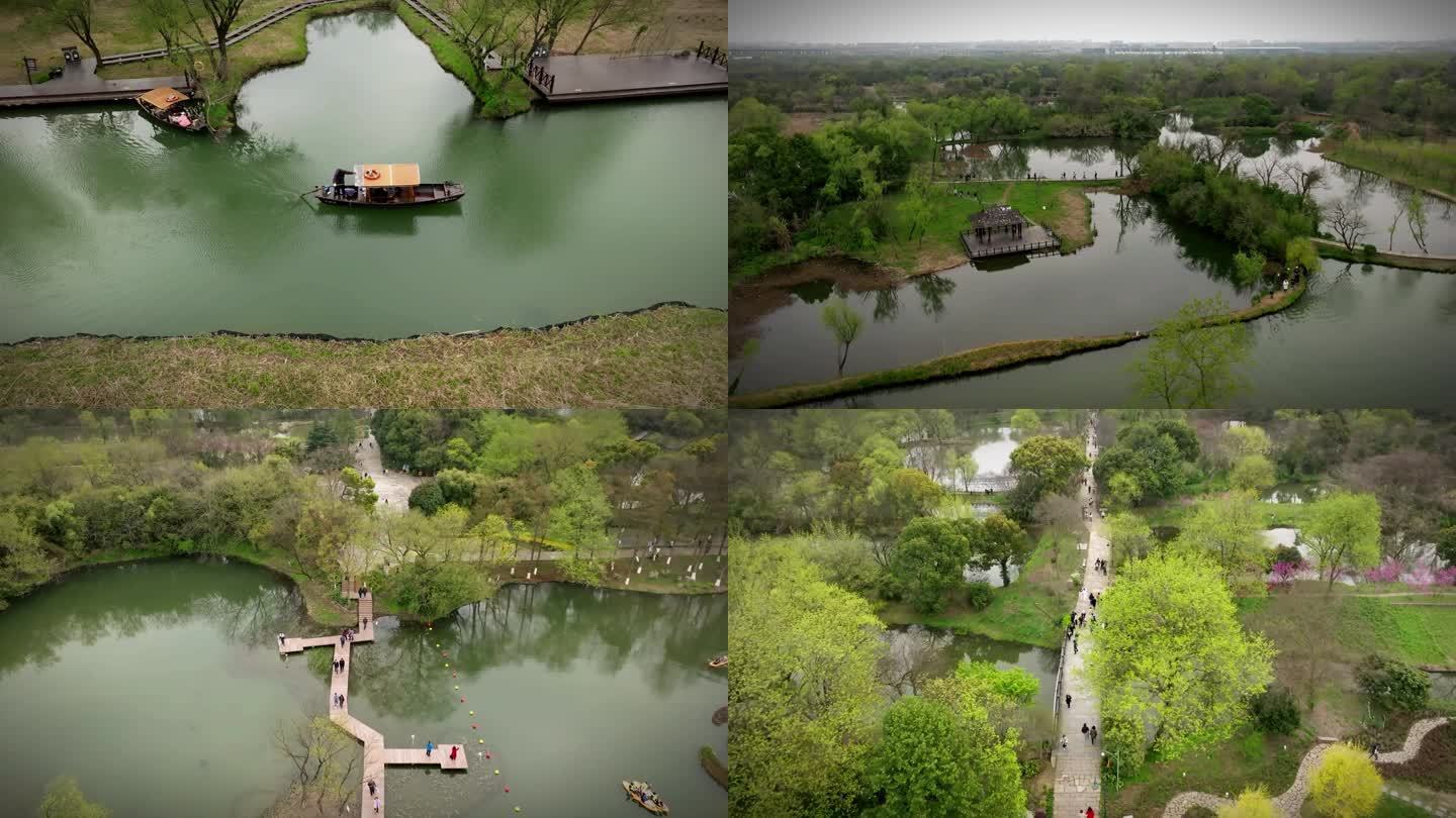 4K 杭州西溪湿地航拍