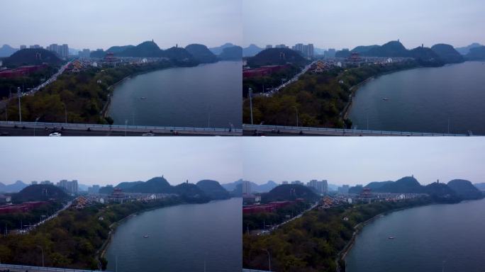 柳州 窑埠古镇 蟠龙山公园 登台亭