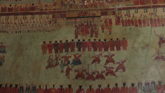 桑耶寺 壁画 藏族文化 西藏