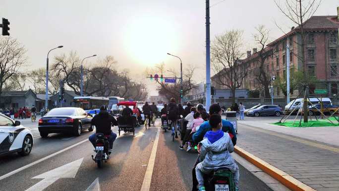 北京五四大街第一视角骑行