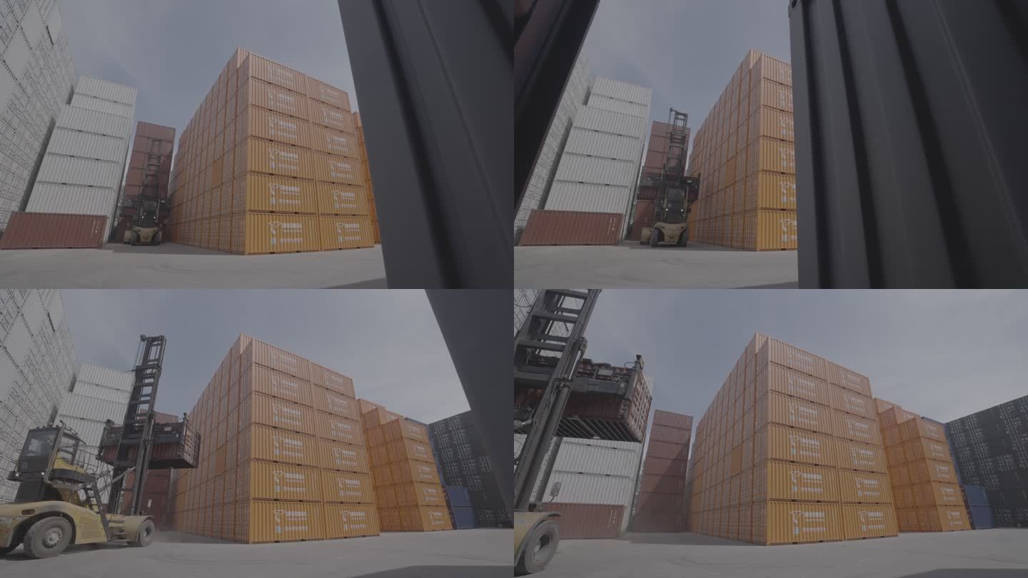 集装箱 搬运 港口 货运
