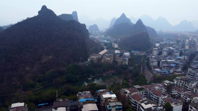 桂林 木龙湖 叠彩山 御春园