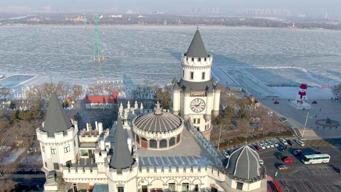 哈尔滨 俄式建筑 天鹅城堡