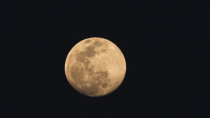 4K月亮实拍