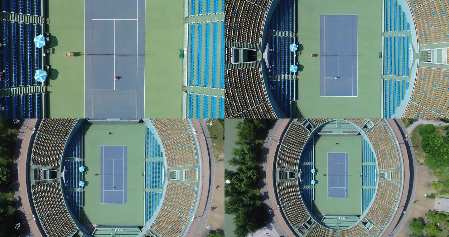 网球场 京山 打网球  网球  网球小镇